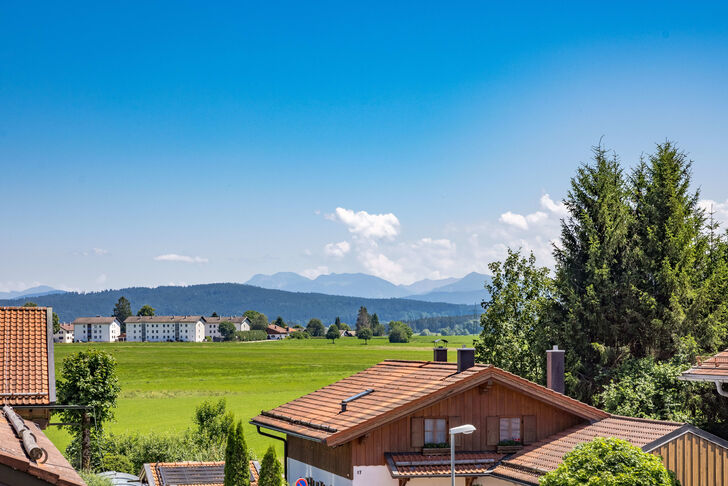 Blick auf die Berge