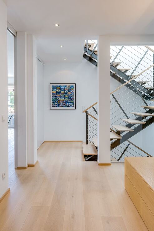 Treppenhaus mit Skylight