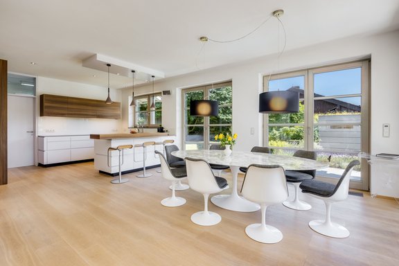 Kochbereich und Essplatz