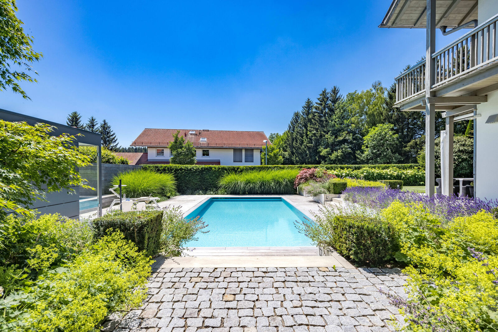 Außen-Pool mit Gegenstrom