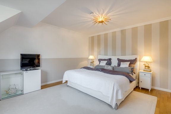 Schlafzimmer im Dachgeschoss