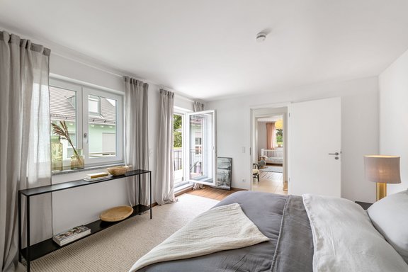 Ruhiges Elternschlafzimmer