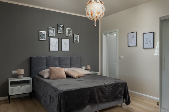 En suite Bäder zu den Schlafzimmern