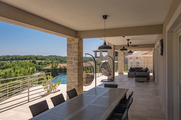 Überdachte Terrassen