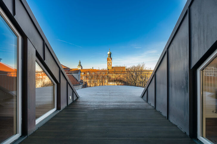 Großzüge Dachterrasse