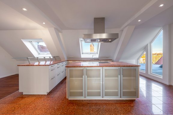 Kochinsel mit Esstheke