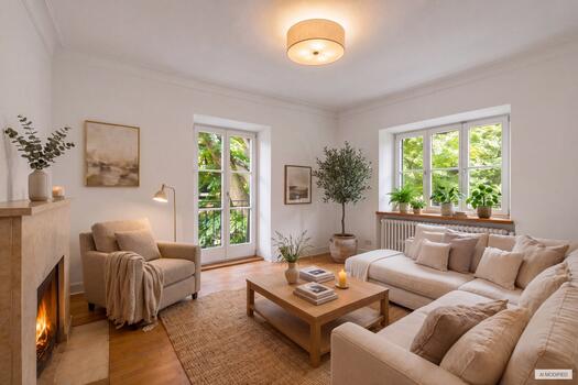 Kaminzimmer (visualisiert)