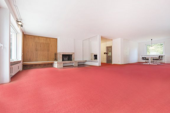 Living and dining area