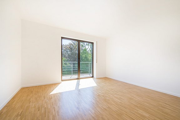 Lichtes Schlafzimmer