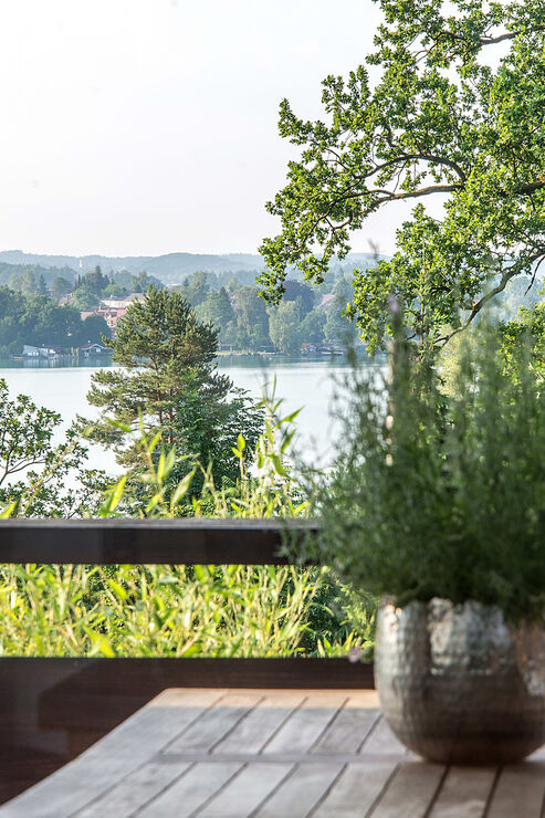 Blick vom Esszimmer