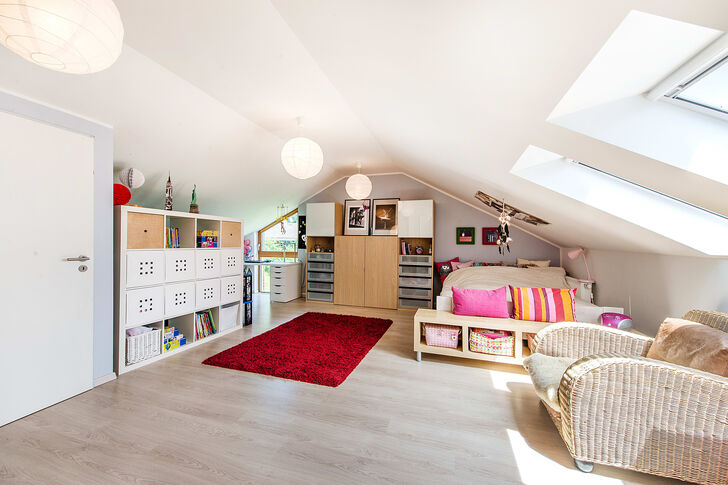 Helles Schlafzimmer im OG