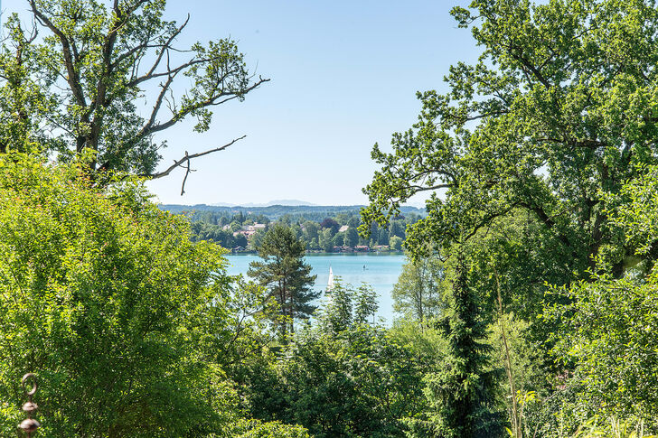 Traumhafter Blick auf den Wörthsee
