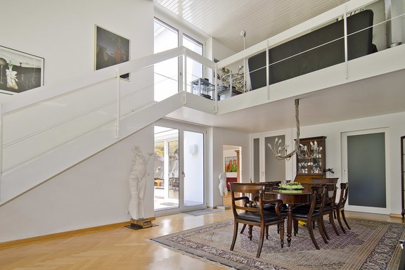 Essbereich mit Galerie