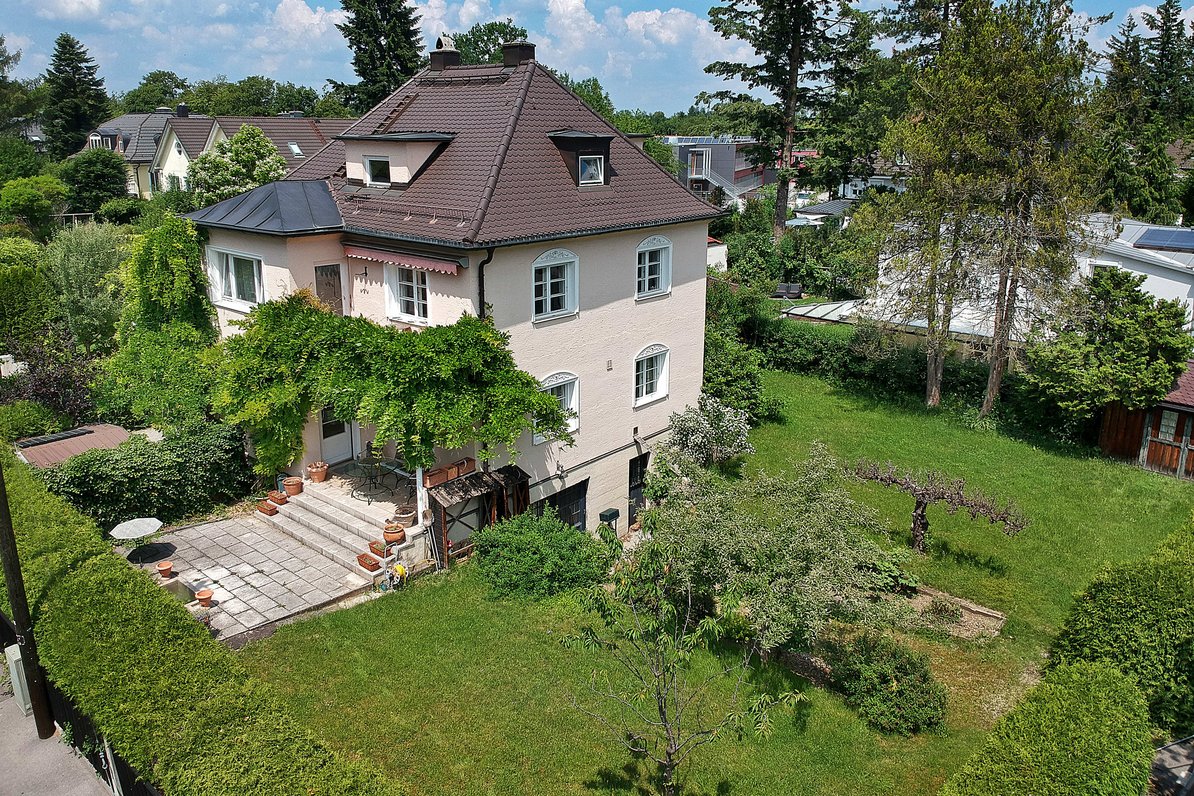 House - drone view