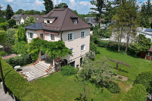 House - drone view