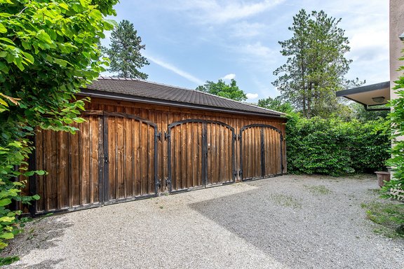 Representative garage building