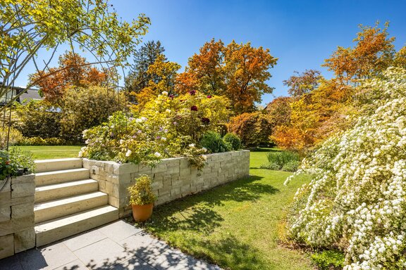 Herbstliche Gartenidylle pur
