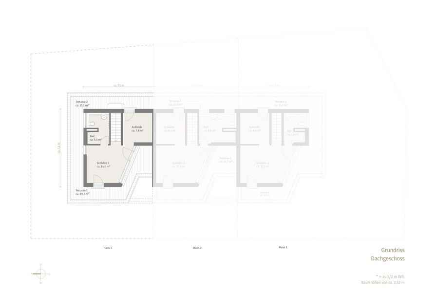 Haus 3 - Dachgeschoss