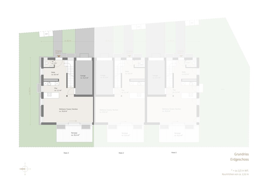 Haus 3 - Erdgeschoss
