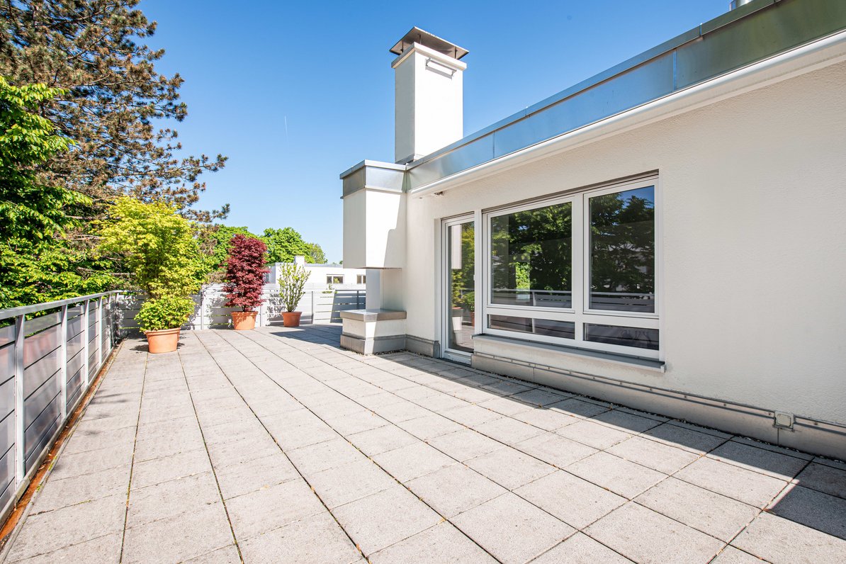 Atemberaubende Dachterrasse von ca. 152 m²