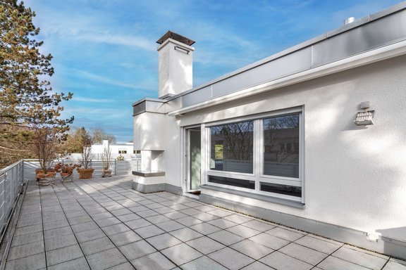 Atemberaubende Dachterrasse von ca. 152 m²