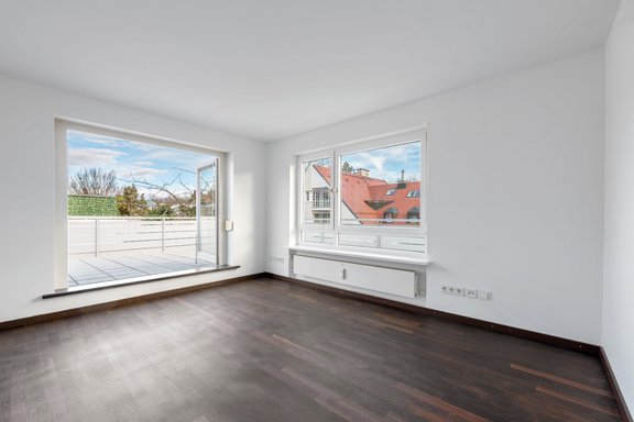 Schlafzimmer mit separater Ankleide