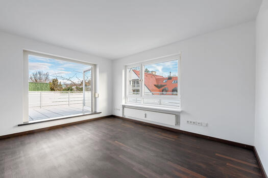 Schlafzimmer mit separater Ankleide