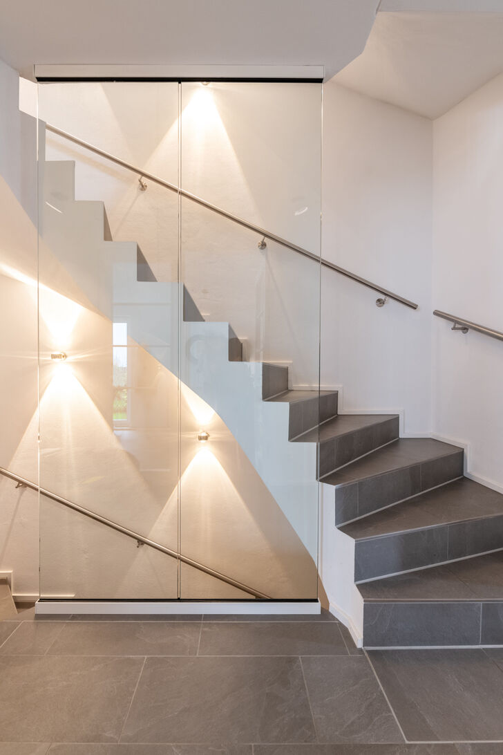 Elegante Treppe