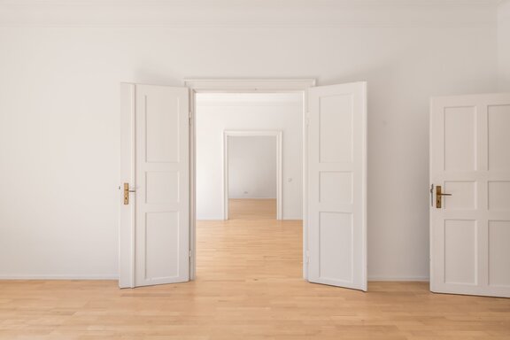 Historic double doors