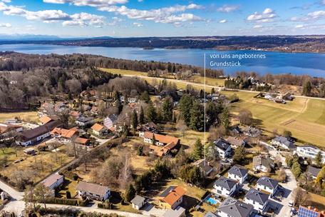 Grundstück von 1.083 m² in absolut idyllischer Villenlage