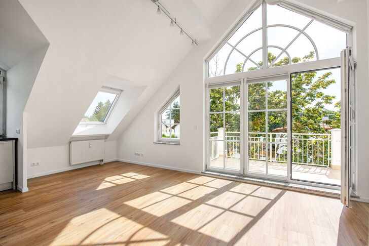 Lichte Raumhöhen bis 4,26 m