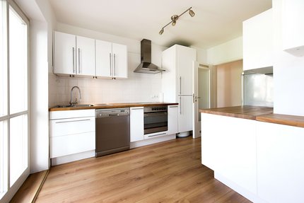 Kitchen with dining area