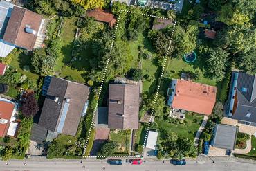 Gut geschnittenes Baugrundstück in schöner, ruhiger Lage von Gröbenzell