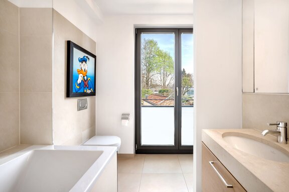 Badezimmer im Obergeschoss