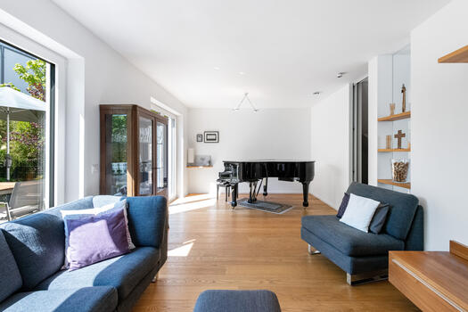 Wohnzimmer mit viel Platz