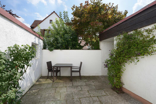 Protected courtyard