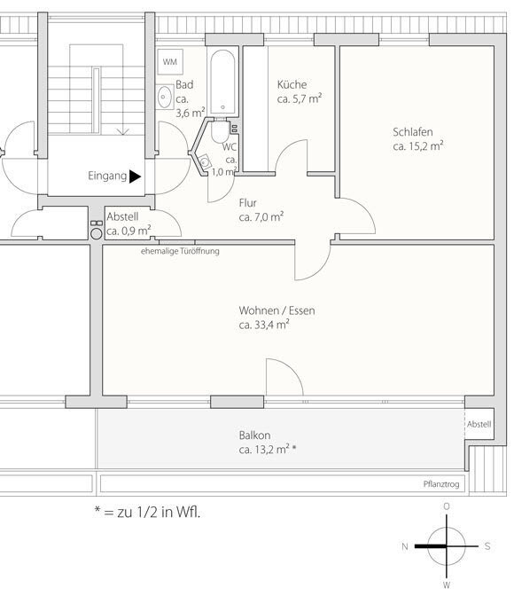 Grundriss Dachgeschoss