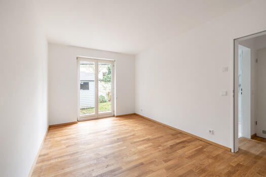 Bedroom with garden access