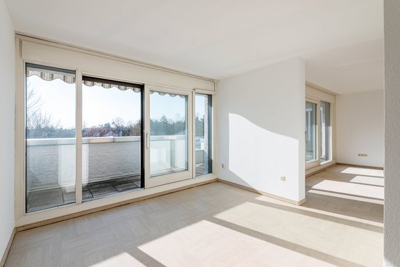 Essbereich mit Terrassenzugang