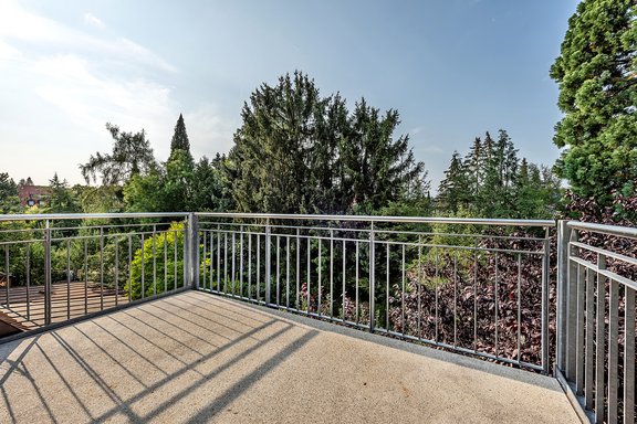 Sonnige Dachterrasse