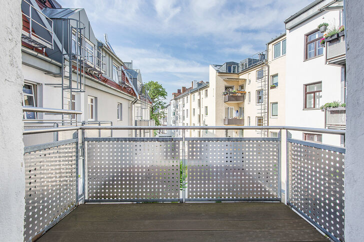 Balkon nach Süden