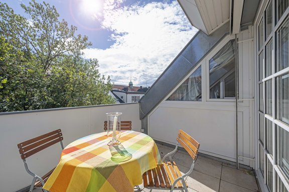 Zauberhafte Dachterrasse