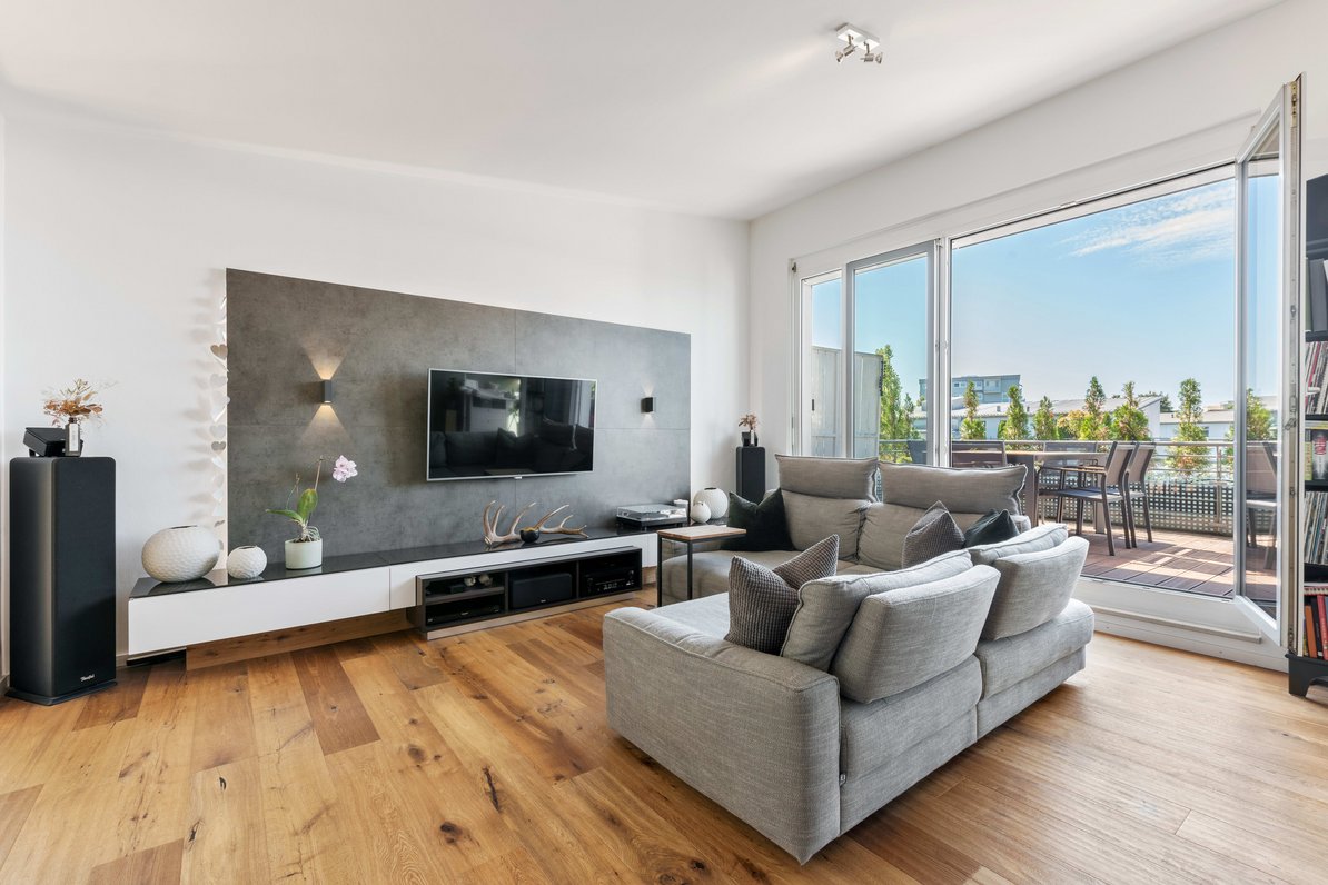 Modern roof terrace apartment