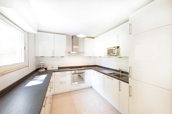 Modern kitchen with brand appliances