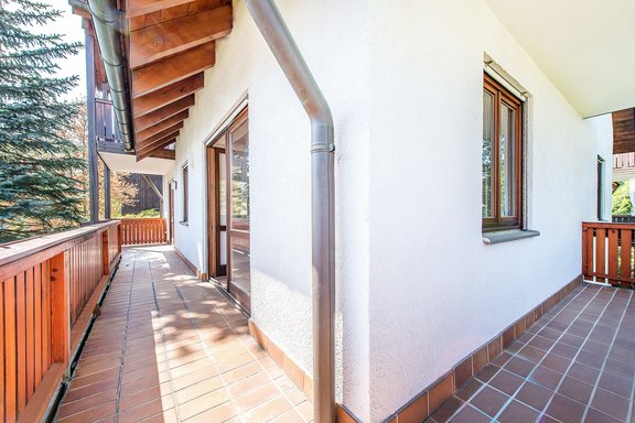 double-sided balcony