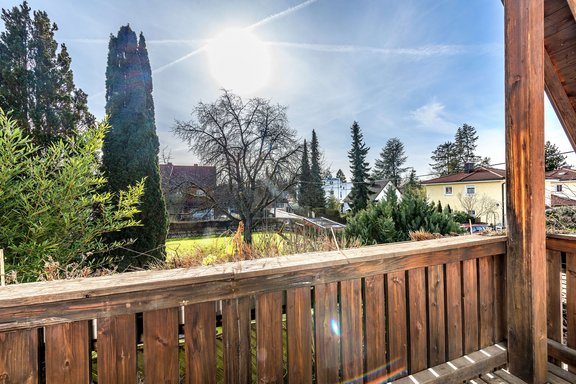 Balkon mit Süd-Ausrichtung