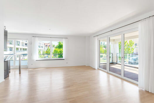 Living with adjoining kitchen