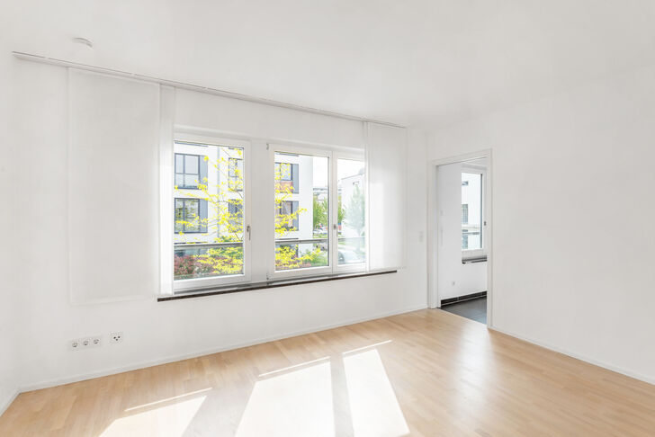 Schlafzimmer mit Bad en suite