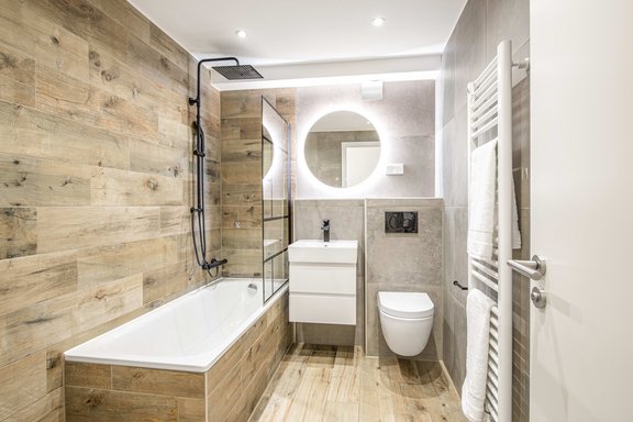 2021 modernisiertes Bad