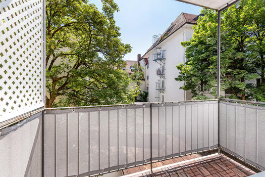 Balkon mit schöner Aussicht
